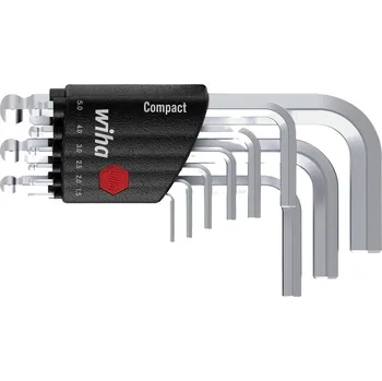 Wiha šestiúhelník sada klíčů 1.5 mm, 2 mm, 2.5 mm, 3 mm, 4 mm, 5 mm, 6 mm, 8 mm, 10 mm 9dílná