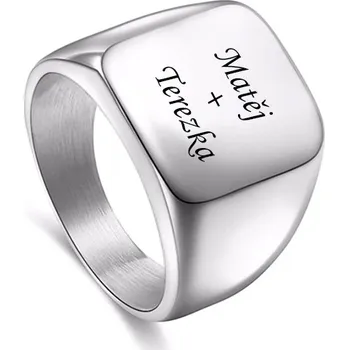 Prsten Prsten z chirurgické oceli Zednář