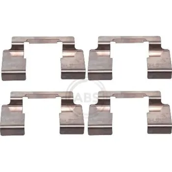 Přislušenství brzdového systému Sada příslušenství, obložení kotoučové brzdy A.B.S. 1235Q