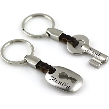 Přívěsky na klíče Klíč a Zámek
