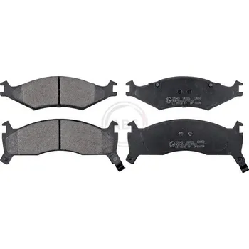 Brzdová destička Sada brzdových destiček, kotoučová brzda A.B.S. 37043