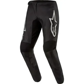 Moto kalhoty Kalhoty FLUID GRAPHITE, ALPINESTARS (černá/střibrná) 2026 38