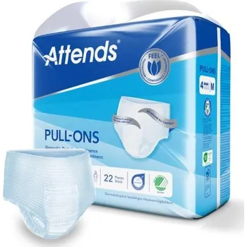 Inkontinenční kalhotky Attends Pull-On 4 inkontinenční navlékací kalhotky M 22 ks