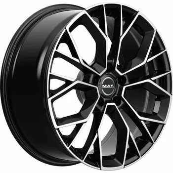 Alu kolo Alu disk MAK STILO 9x21, 5x114.3, 76, ET40 BLACK MIRROR