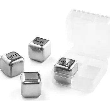 chladicí kostka Chladící kostky ocelové sada 4ks