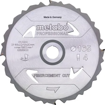 Pilový kotouč Pilový kotouč „fibercement cut – professional“, 165x2,2/1,6x20 Z4 DFZ 5° [628289000]