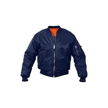 Bunda dětská bomber MA1 FLIGHT MODRÁ S - Skladem