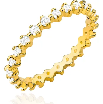 Hodinky Prsten Bonore - Zlato 585 - Kubický Zirkon 139059