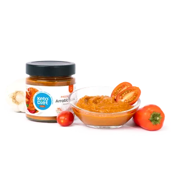 Omáčka KetoDiet Proteinová omáčka arrabbiata (190 g)