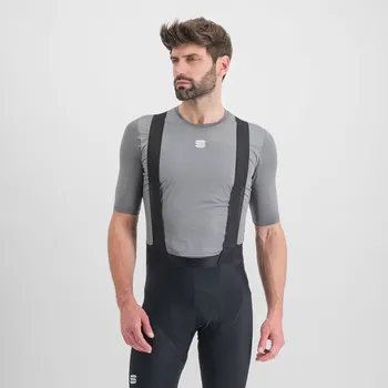 cyklistický dres SPORTFUL Cyklistické triko s krátkým rukávem - FIANDRE THERMAL - šedá XL