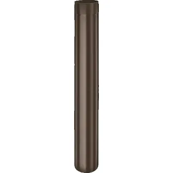 okap Pozinkovaný okapový svod Ø 100 mm délka 1000 mm v barvě testa di moro (hnědá)
