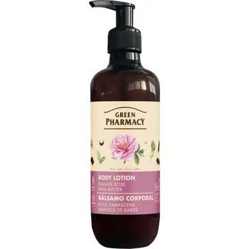 Tělové mléko Tělové mléko s damašskou růží a bambuckým máslem Green Pharmacy Body Lotion - 400 ml + dárek zdarma