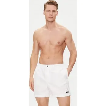 Oblečení a móda Calvin Klein Swimwear Plavecké šortky KM0KM00943 Bílá Regular Fit M