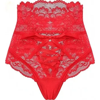 Kalhotky Sexy kalhotky | dámské spodní prádlo - červená,XL