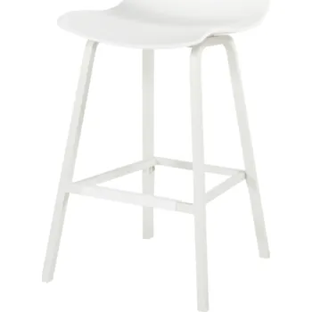 Sophie Wave Zahradní Barová Židle - bílá