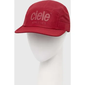 Kšiltovka Kšiltovka Ciele Athletics vínová barva, s potiskem, ONE SIZE, 93X