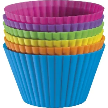 Formičky na muffiny 6 ks, silikon 9 cm - Küchenprofi Silikonové formičky na muffiny 9 cm, 6 ks - Küchenprofi
