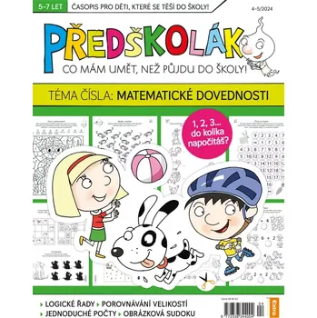 Časopis Předškolák 4–5/2024 (Matematické dovednosti)