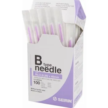 Jehla na akupunkturu SEIRIN B-Type 0,25x40mm 100 akup.jehel