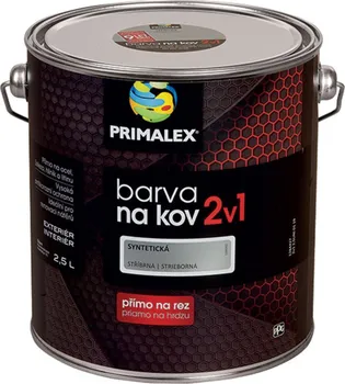 Primalex Syntetická antikorozní barva na kov 2v1 2,5 l
