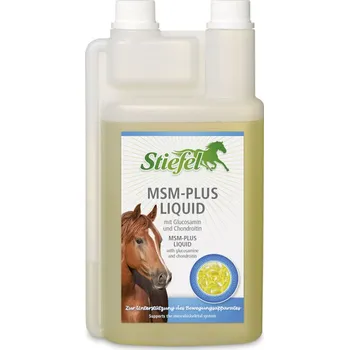 Krmivo pro koně MSM Plus liquid s glukosaminem a chondroitinem 1 l