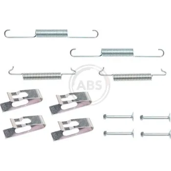Brzdová čelist Sada příslušenství, parkovací brzdové čelisti A.B.S. 0027Q