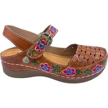 Dámské sandále Dámské kožené sandále Laura Vita BISCUIT 02 Velikost: 37 (EU)