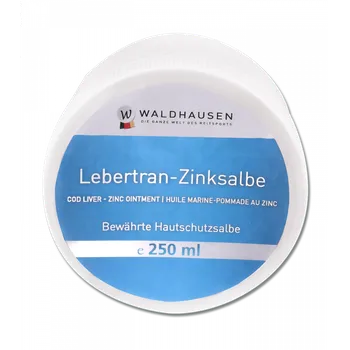 Kosmetika pro koně Mast z oleje z tresčích jater a zinku Waldhausen 250ml