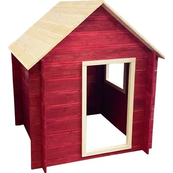 Zahradní domek Dřevěný zahradní domek pro děti - červený