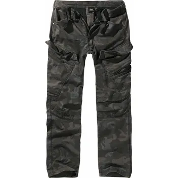 Pánské kalhoty kalhoty pánské BRANDIT - Adven Slim Fit - 9470-darkcamo - M