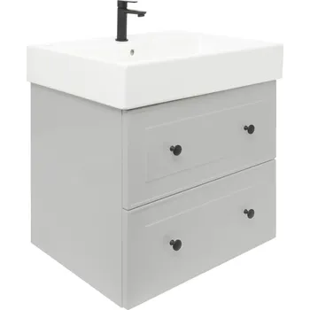 Koupelnový nábytek FORLI skříňka s umyv. SATINF6046 šedá FORLI60GMUSAT