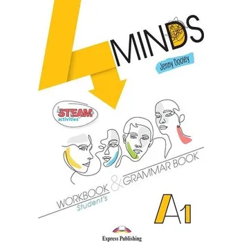4 Minds A1 Zeszyt ćwiczeń papierowy (wersja dla ucznia) + DigiBook (kod) - Dooley Jenny