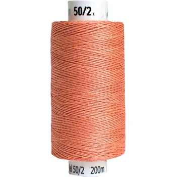 Nit Snový svět (22) Lněná nit na paličkování TEX33x2 hnědá