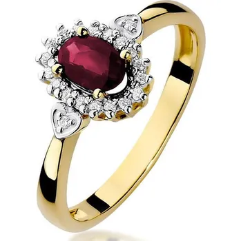 Hodinky Prsten Bonore - Zlato 585 - Rubín 0-6 Ct 95451
