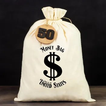 Dárkový potravinový koš Pytel Maiden -: Dolar