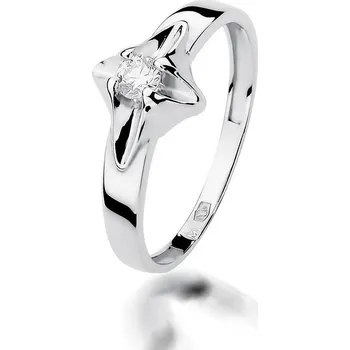Hodinky Prsten Bonore - Bílé Zlato 585 - Diamant 0-12 Ct 110928
