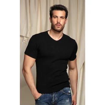 Pánské tričko EXES TÍLKO Pánské XM101 Barva: černá, Velikost: XL