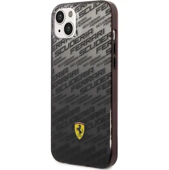 Pouzdro na mobilní telefon Ferrari Gradient Allover Zadní Kryt pro iPhone 14 Plus Black Ferrari prémiový ochranný kryt telefonu vyrobený z kombinace kvalitních a odolných materiálů, které perfektně chrání Váš telefon.