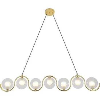 Toolight Toolight, stropní svítidlo 7xG9 APP1441-7CP, zlatá, OSW-01253