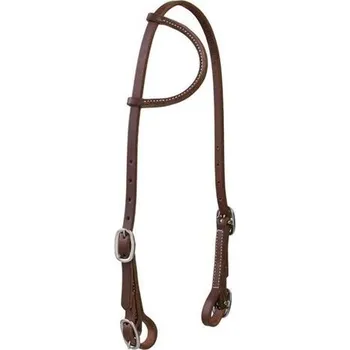 Věšák na sedlo a uzdečku Westernová uzdečka jednouška WEAVER Working Tack 5/8" se zapínáním