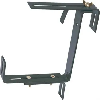 Držák na květináč a truhlík Nohel Garden Držák samozavlažovacího truhlíku kovový antracitový ( 2ks / bal )