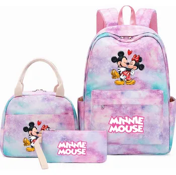 Školní sada s batohem Mickey a Minnie - 009