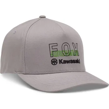 Kšiltovka kšiltovka pánská FOX Fox X Kawi Flexfit Hat Steel Grey - L/XL