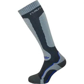 Motodoplněk Podkolenky nanosilver® černo-šedo-modré XL