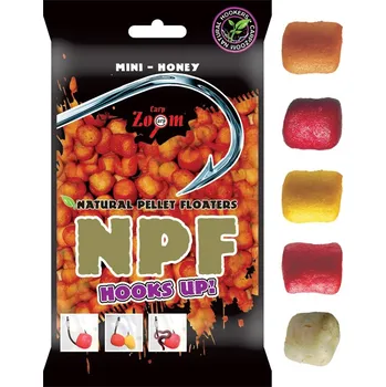 Návnadová surovina Carp Zoom Pufovaný Chleba NPF Midi 30 g - Jahoda