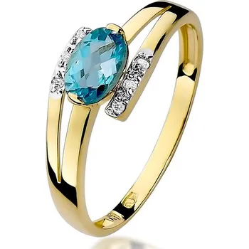 Hodinky Prsten Bonore - Zlato 585 - Topaz 0-5 Ct 101686