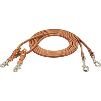 Vyvazovací westernové otěže WEAVER kožené
