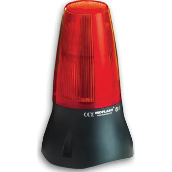 Poplachová siréna MOFLASH Maják LEDD125-04-02 230VAC LED rudý MFL-LEDD125-04-02