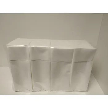 Papírový ubrousek Ubrousek na příbort 40x33cm bílé - kapsa 9x21cm 160ks