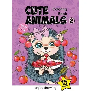 Set školních potřeb Kolorowanka A5 15 obrazków Słodkie zwierzaki 2